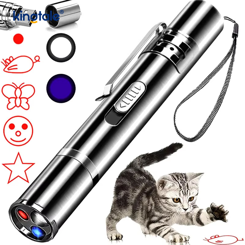 Bréagán Cat Laser USB-Rechargeable