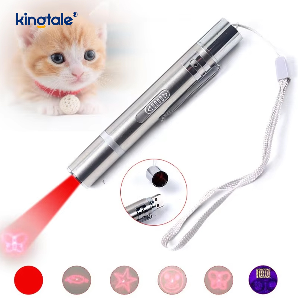 Bréagán Cat Laser USB-Rechargeable