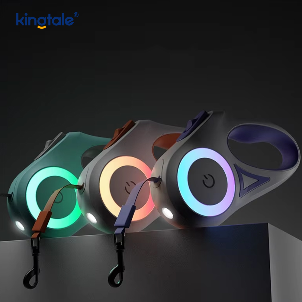 Leash Uathoibríoch Retractable le stiúir
