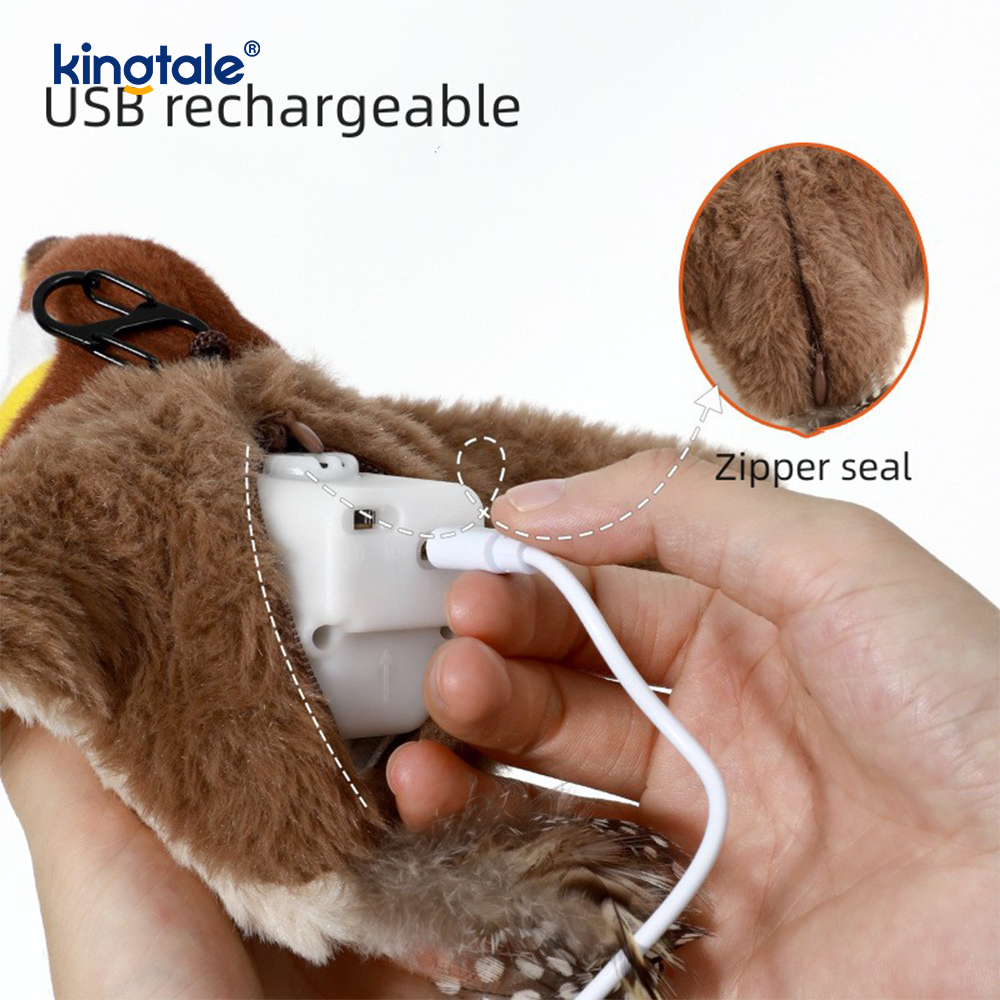 Bréagán Plush Peataí Geal Gealbhan Insamhladh Do Gach Pórtha Cat Kicker Bréagáin Catnip Gealbhan