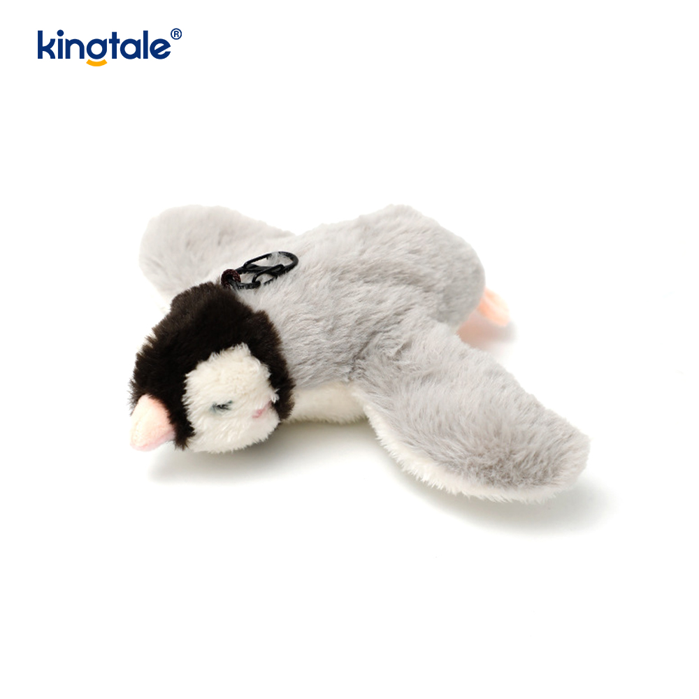 Bréagán Plush Peataí Geal Gealbhan Insamhladh Do Gach Pórtha Cat Kicker Bréagáin Catnip Gealbhan