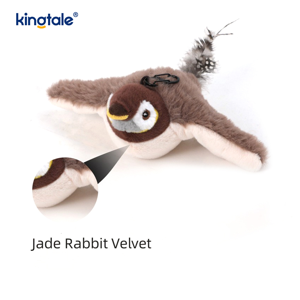 Bréagán Plush Peataí Geal Gealbhan Insamhladh Do Gach Pórtha Cat Kicker Bréagáin Catnip Gealbhan