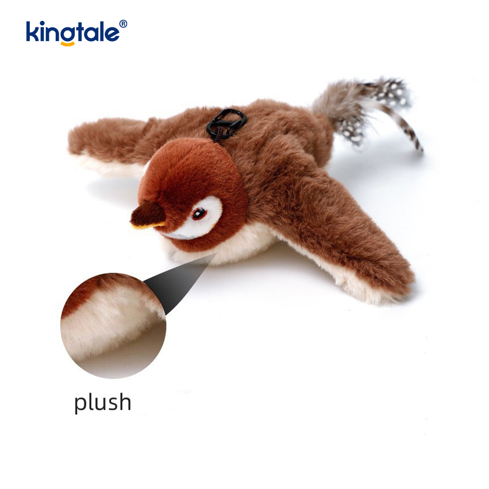 Bréagán Plush Peataí Geal Gealbhan Insamhladh Do Gach Pórtha Cat Kicker Bréagáin Catnip Gealbhan