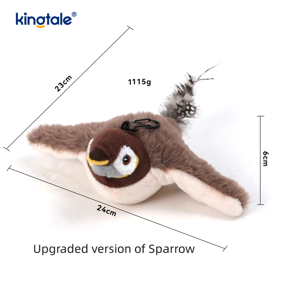 Bréagán Plush Peataí Geal Gealbhan Insamhladh Do Gach Pórtha Cat Kicker Bréagáin Catnip Gealbhan