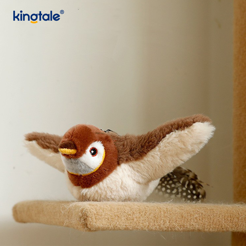 Bréagán Plush Peataí Geal Gealbhan Insamhladh Do Gach Pórtha Cat Kicker Bréagáin Catnip Gealbhan