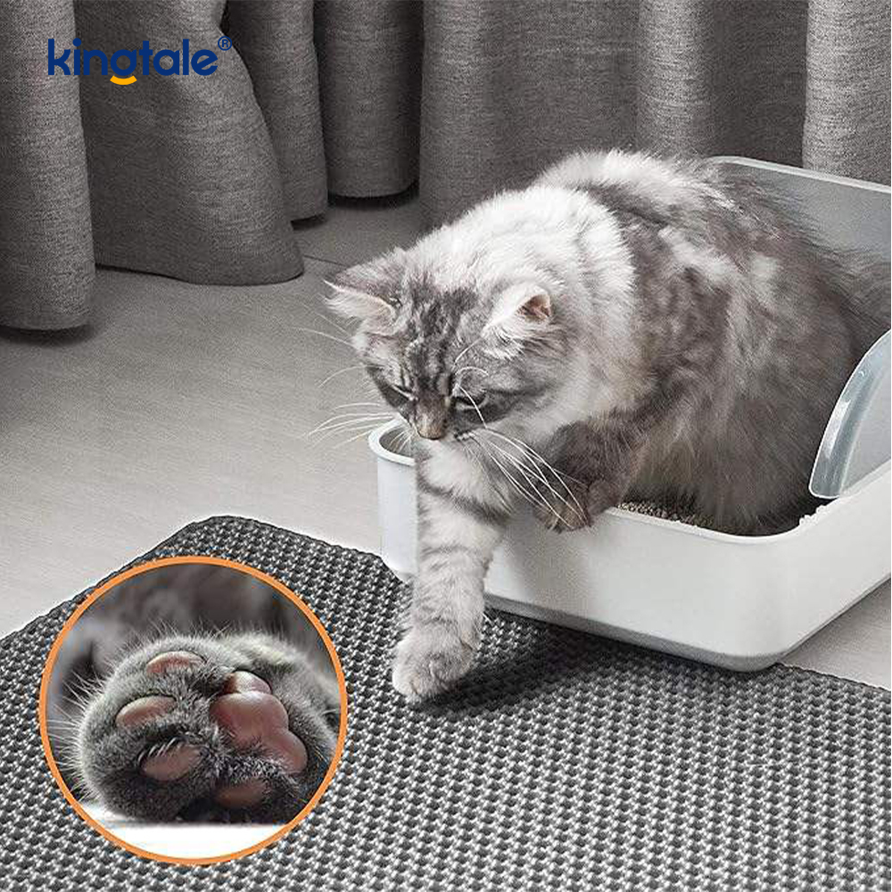 Uasghrádú Mat Bruscair Cat Ciseal Cúil Uiscedhíonach Leakproof