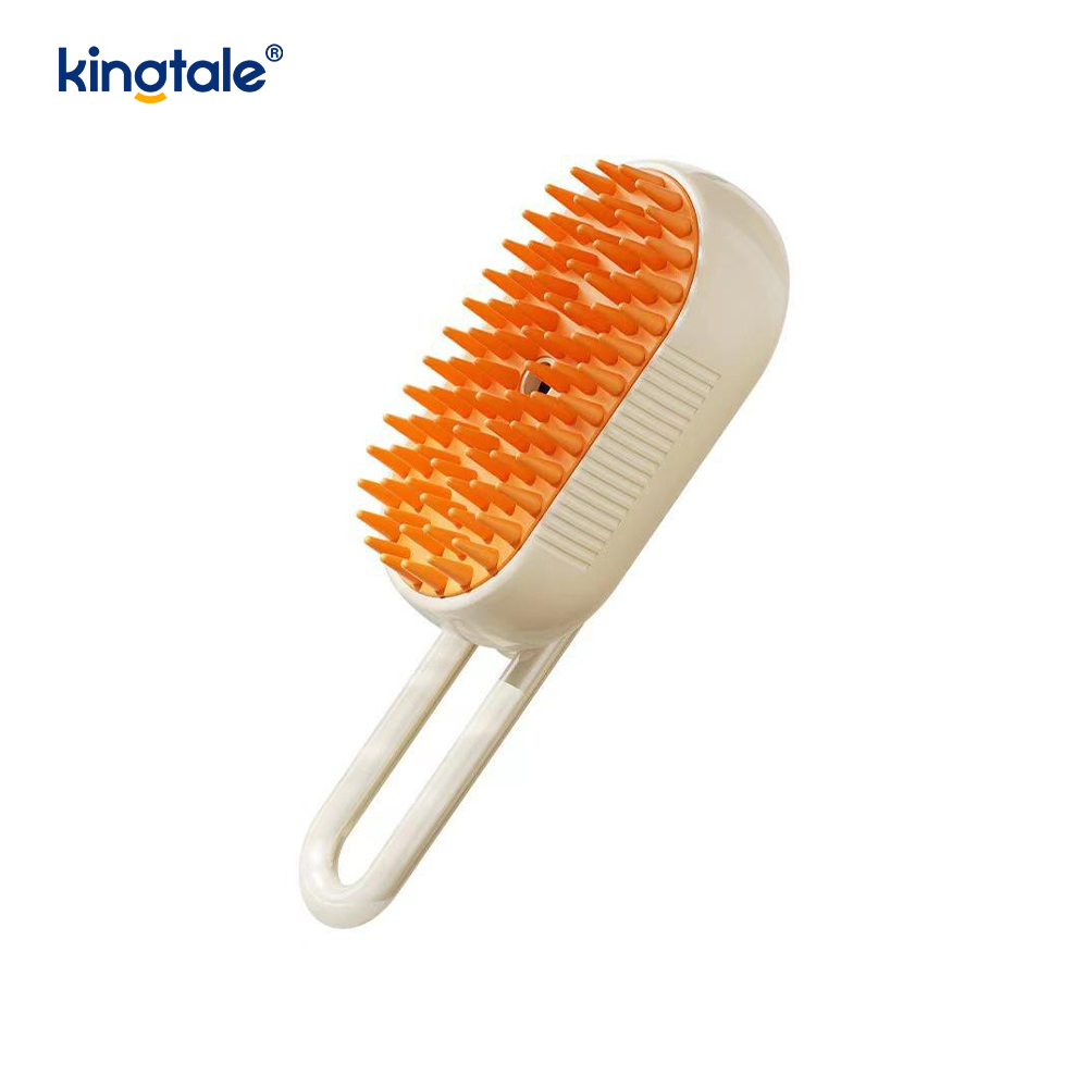 Scuab Gaile Cat 3 I 1 Scuab Peataí Steamy Silicone Massage Dog Hair Remover Comb