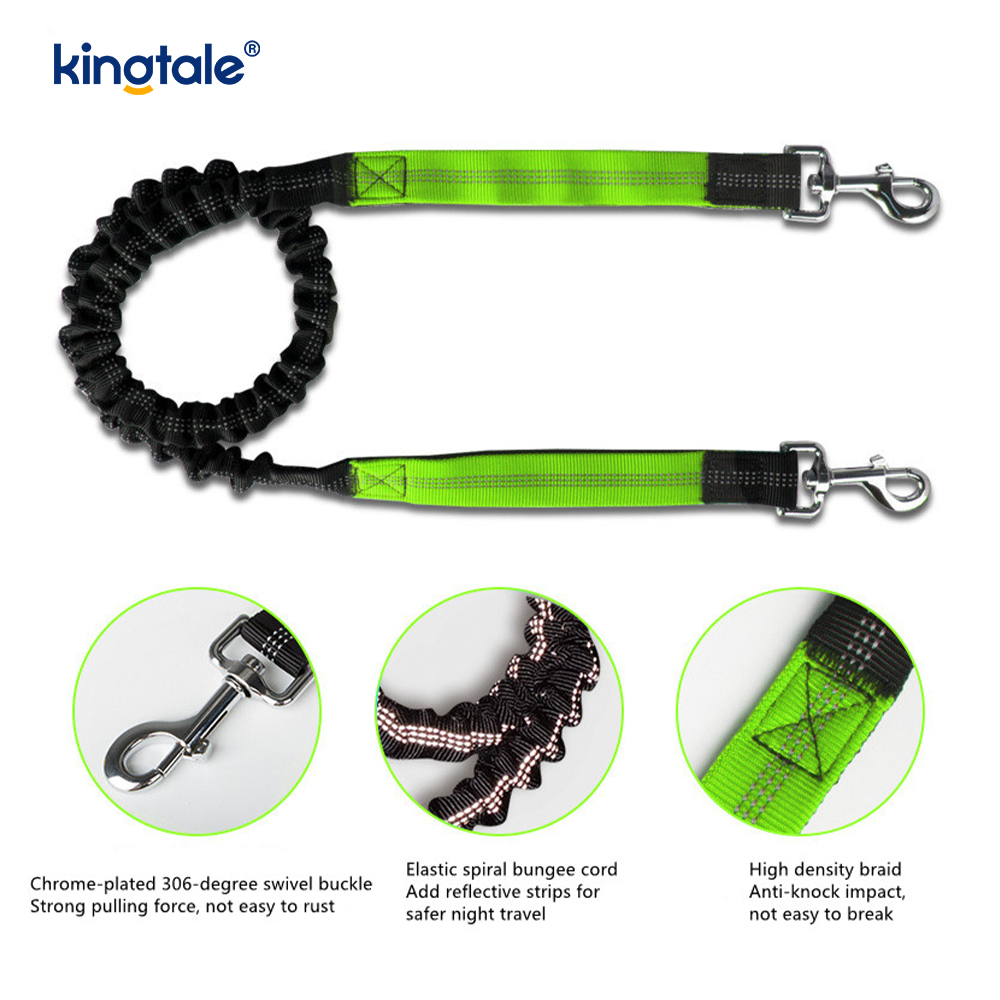 Leash Peataí Rith Dúbailte Leaisteacha Machnamhach Le Zipper Pouch