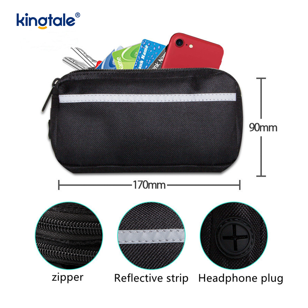 Leash Peataí Rith Dúbailte Leaisteacha Machnamhach Le Zipper Pouch