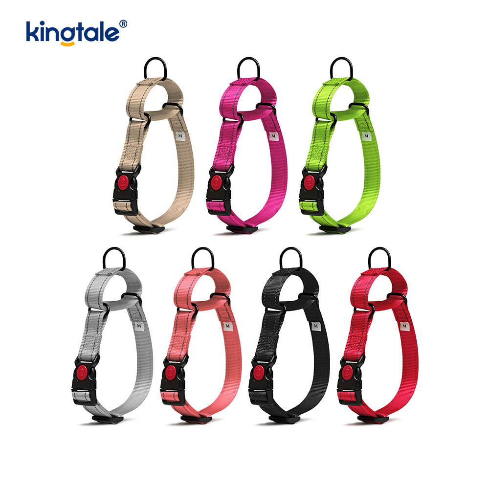 Gan Tarraingt Machnamhach Machnamhach Inchoigeartaithe Collar Madraí Martingale Do Madraí SL
