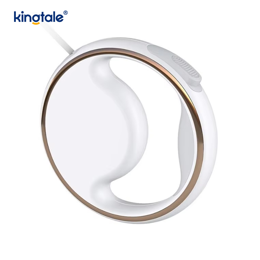 Soilsiú Simplí Faoi stiúir Nua-Aimseartha Leash Collar Madraí níolón Uathoibríoch Retractable