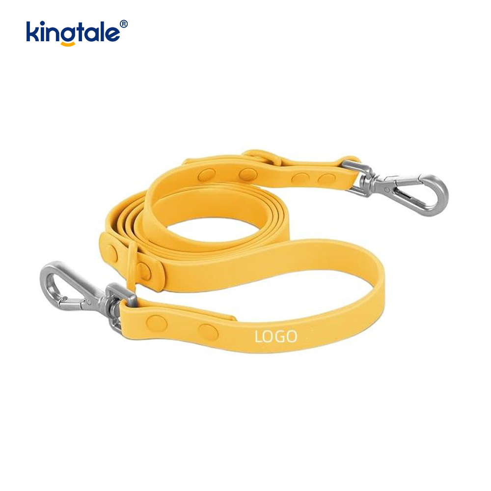 Pvc Inchoigeartaithe Peataí Saincheaptha Uimh Tarraingt Éadrom Coiléar Úim Madraí Leash