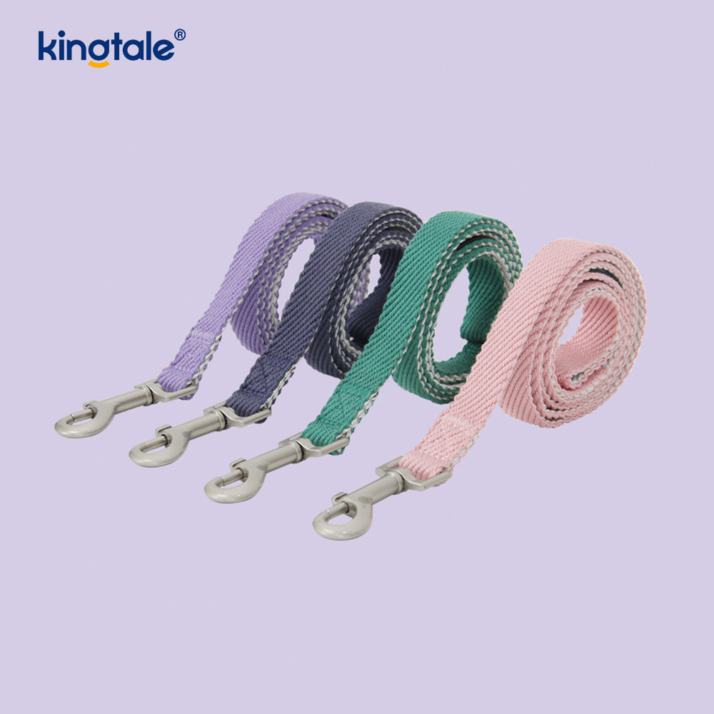 Pearsanaithe OEM/ODM Patrún Priontála Madraí Úim Collar Leash Set