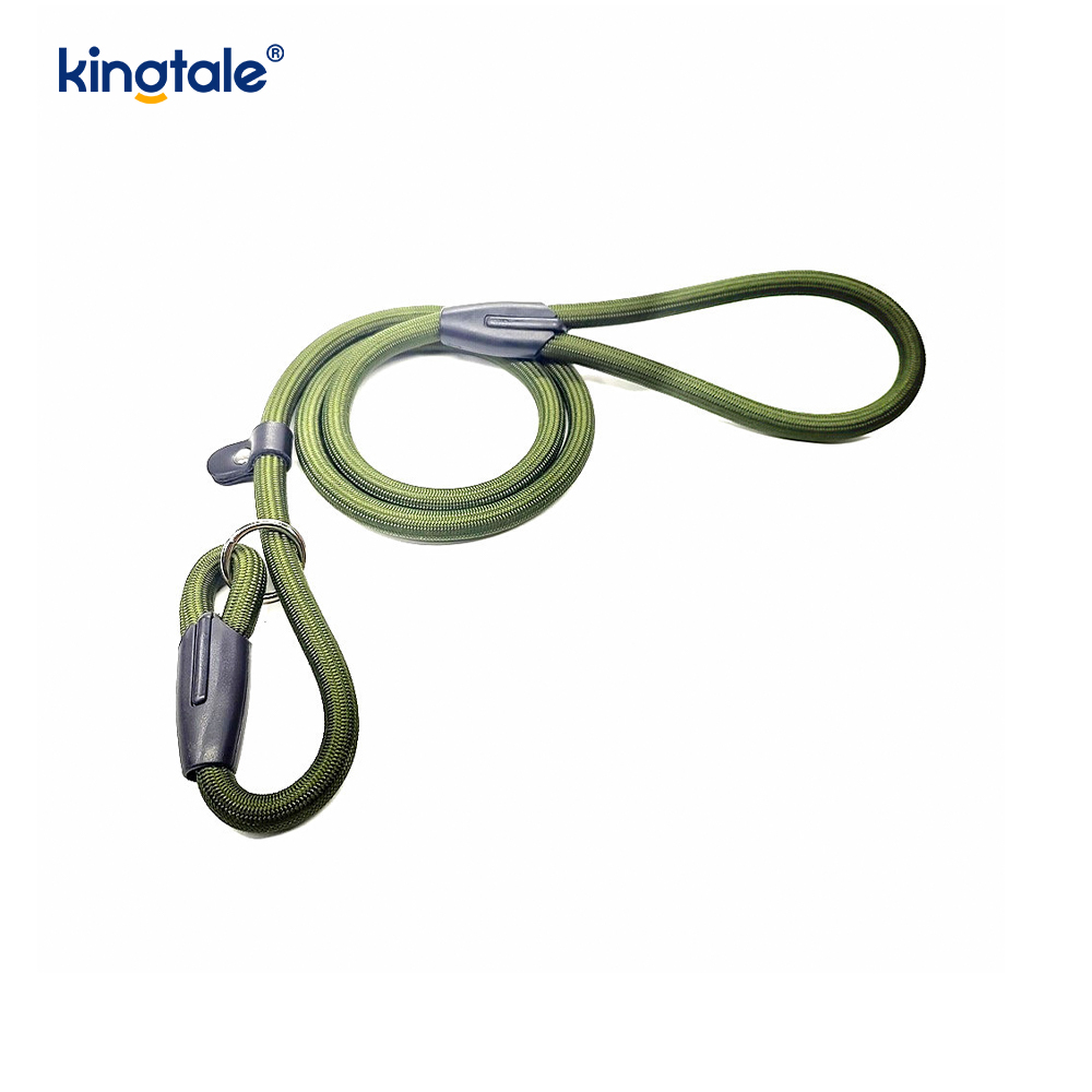Duillín Luaidhe Madra Luaidhe Láidir Níolón Rope Leash Madra Luaidhe Oiliúna Do Peataí
