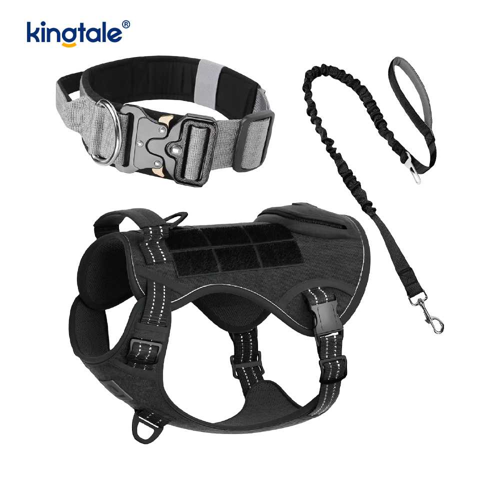 Úim Leash Coiléar Madraí Oirbheartaíochta Dualgas Trom Socraigh Do Mhadraí Móra Úim Leash Coiléar Madraí Oirbheartaíochta Dualgas Trom Socraigh Do Mhadraí Móra