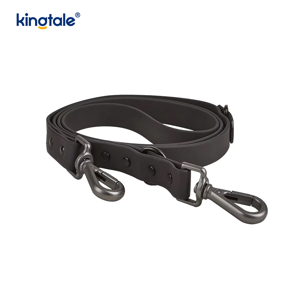 Saincheaptha Faiseanta Éadrom Uiscedhíonach Pvc Madraí Úim Collar Leash