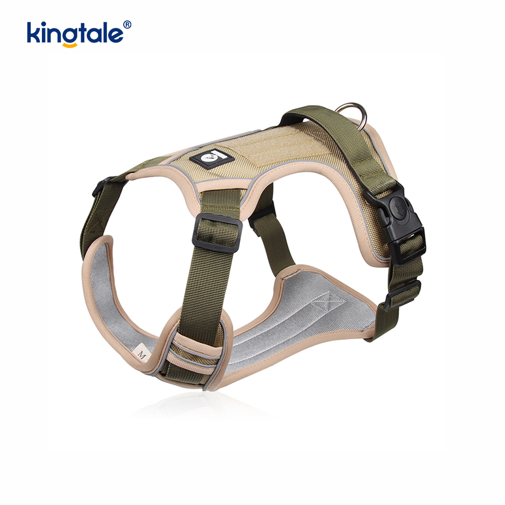 Rivet níolón Úim Spóirt Breathable Machnamhach Adjustable Le Leash Madraí