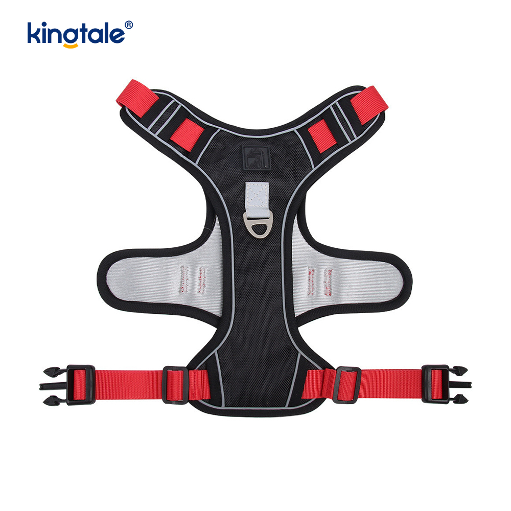 Rivet níolón Úim Spóirt Breathable Machnamhach Adjustable Le Leash Madraí