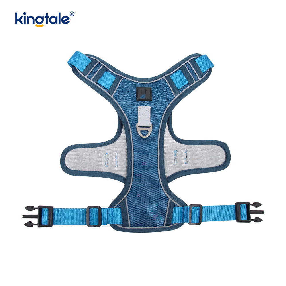 Rivet níolón Úim Spóirt Breathable Machnamhach Adjustable Le Leash Madraí