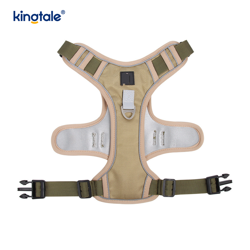 Rivet níolón Úim Spóirt Breathable Machnamhach Adjustable Le Leash Madraí