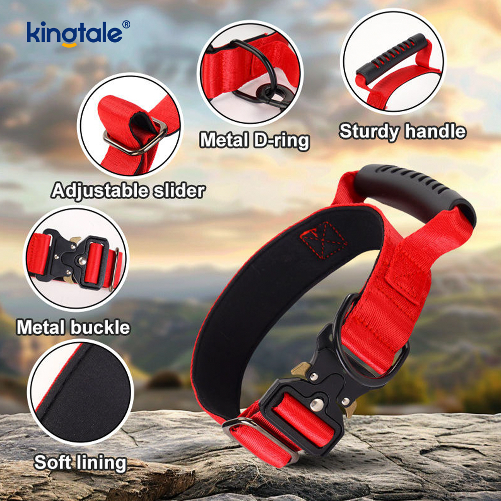 oiliúint Oirbheartaíochta Rialú níolón Láimhseáil Collar Thapa-Scaoileadh