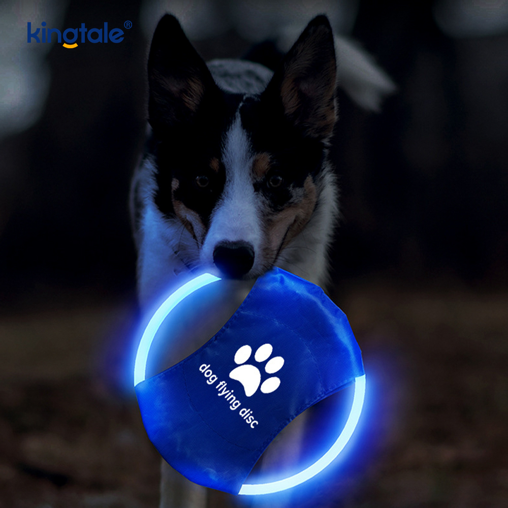 Bréagán Oiliúna Madraí Pet Frisbee Peataí In-athluchtaithe faoi faire