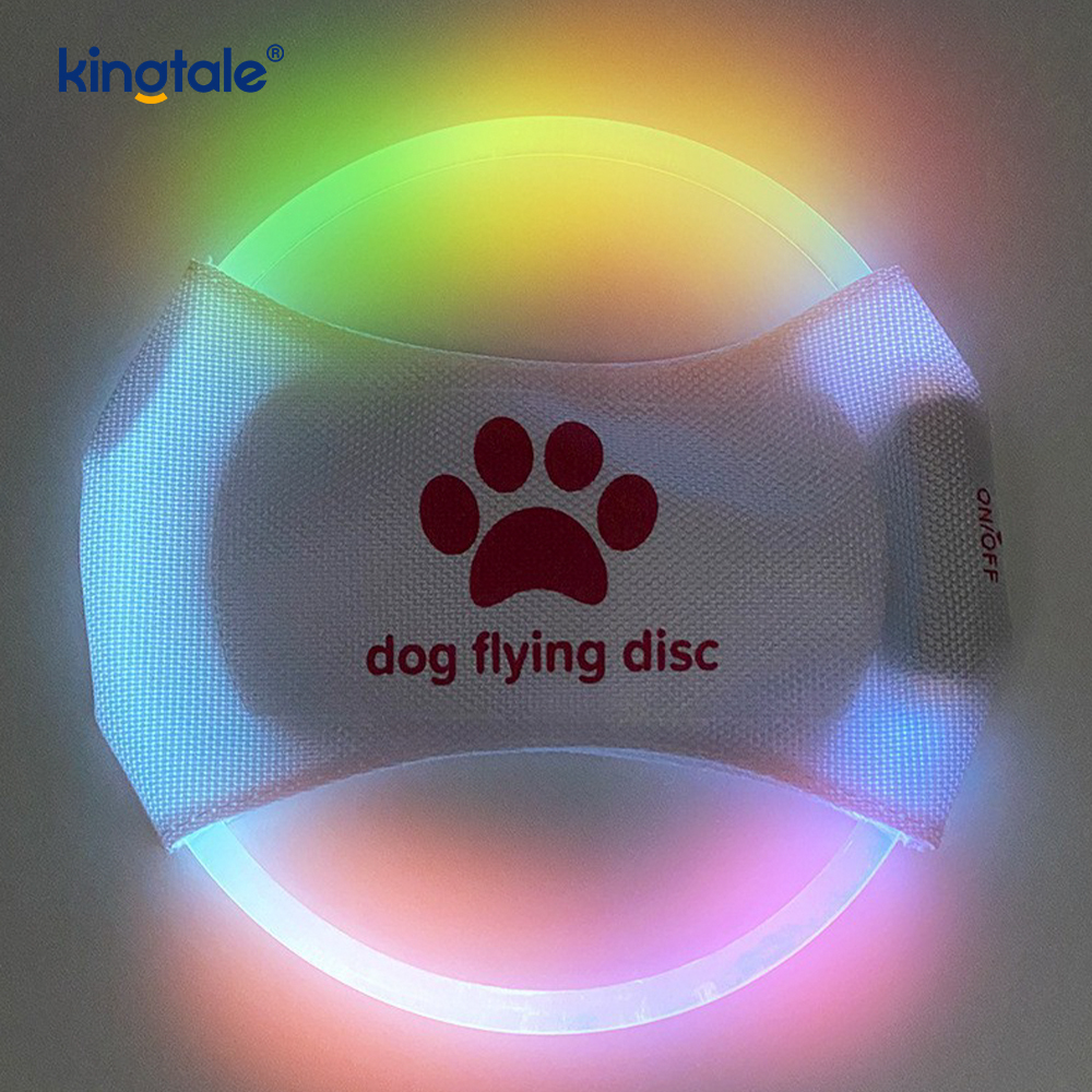 Bréagán Oiliúna Madraí Pet Frisbee Peataí In-athluchtaithe faoi faire