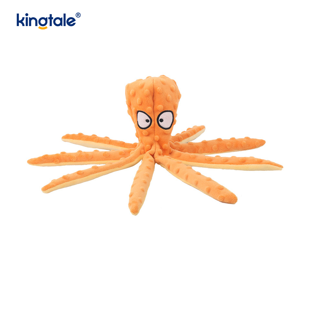 Idirghníomhach, CRUA, Squeaky Octopus-Shell Plush Pet Bréagán