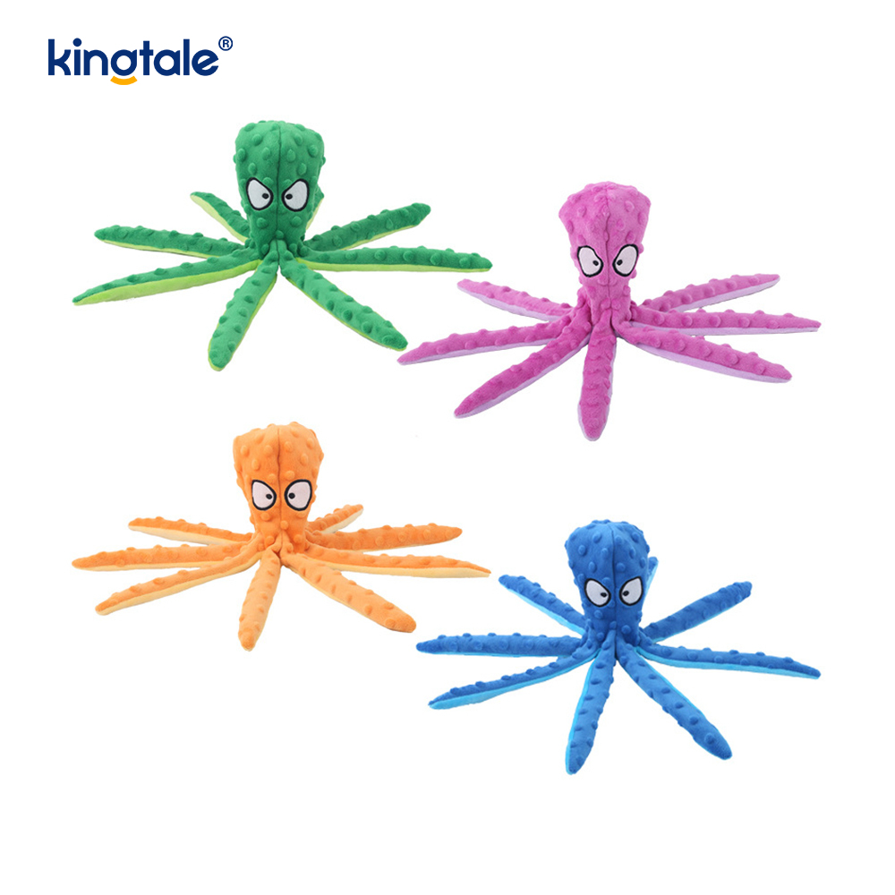 Idirghníomhach, CRUA, Squeaky Octopus-Shell Plush Pet Bréagán