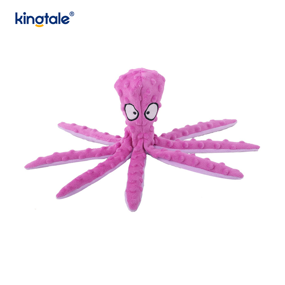 Idirghníomhach, CRUA, Squeaky Octopus-Shell Plush Pet Bréagán