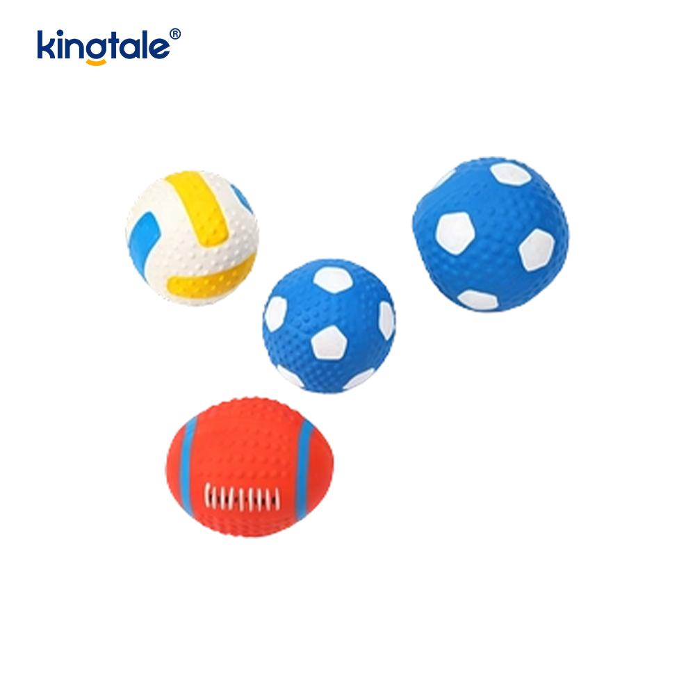 Bréagáin Peataí Squeaky LaTeX (Peil, Sacar, Volleyball)