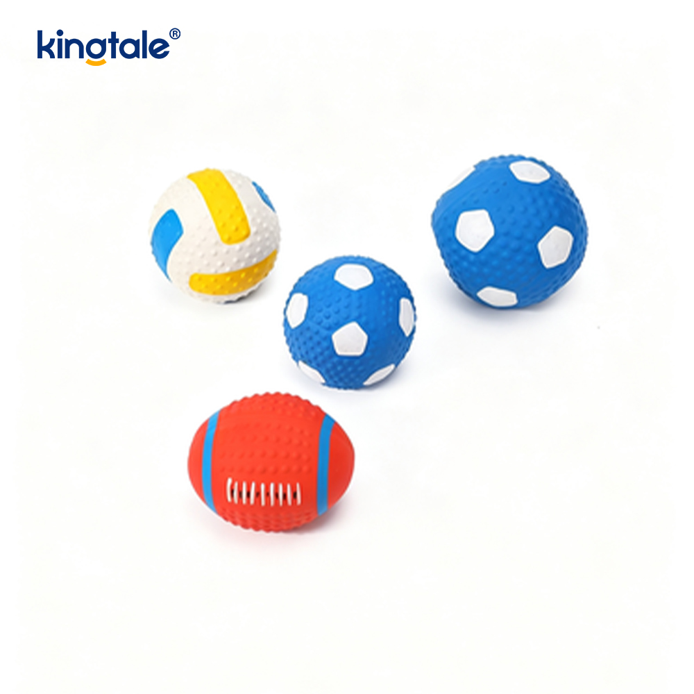 Bréagáin Peataí Squeaky LaTeX (Peil, Sacar, Volleyball)