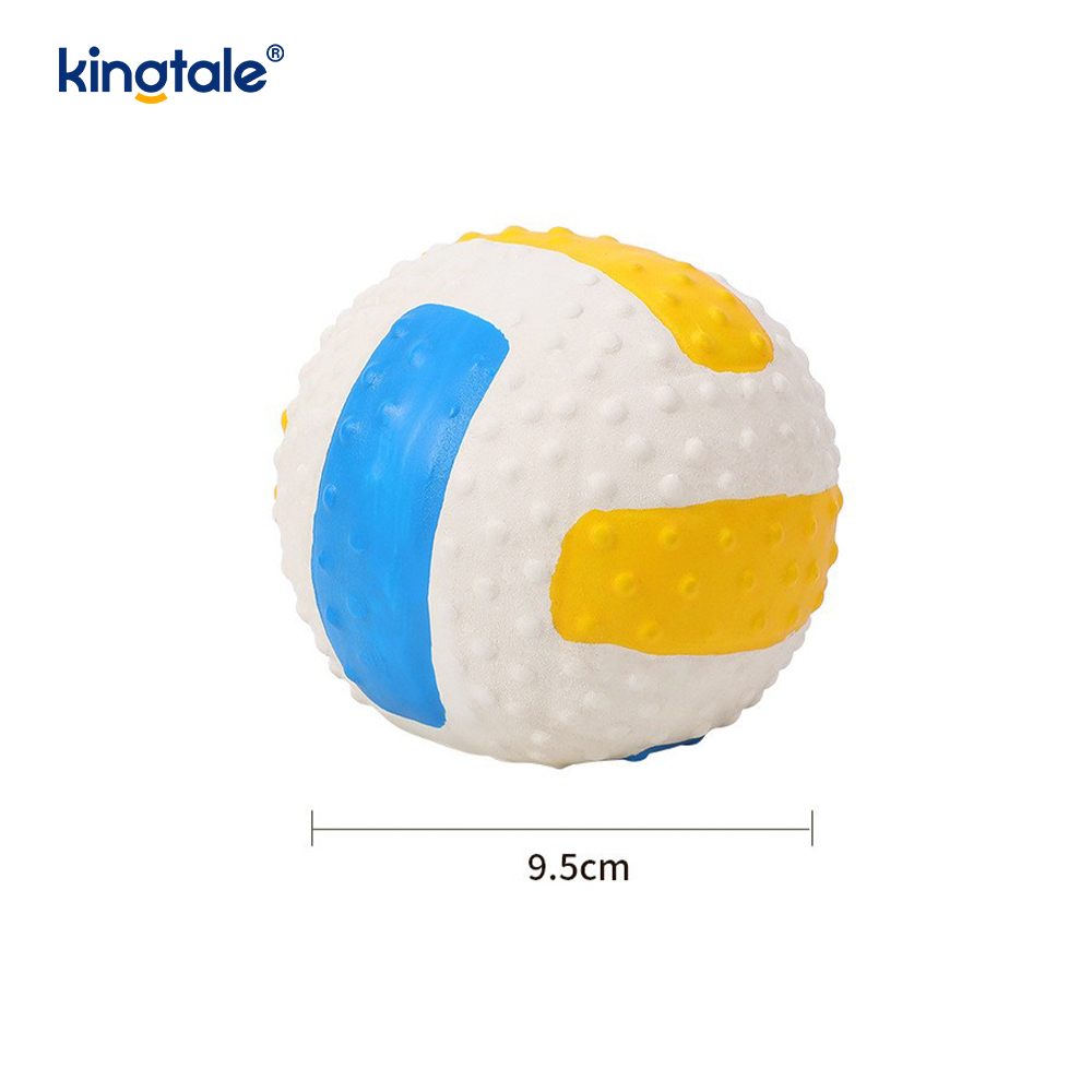 Bréagáin Peataí Squeaky LaTeX (Peil, Sacar, Volleyball)