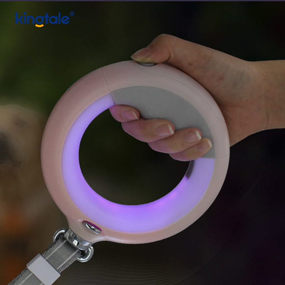 Leash Retractable le suirbhé Madraí Siúlóide Leash Níolón Tarraingthe Rope